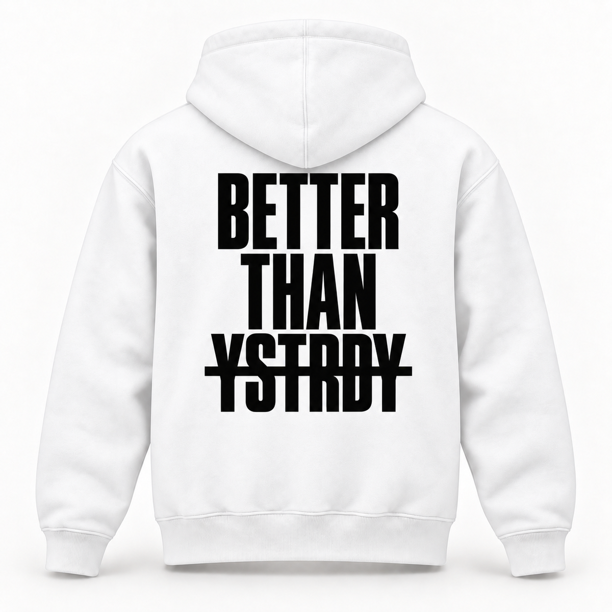 WHITE BTY HOODIE