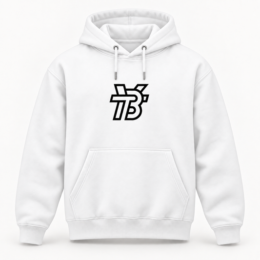 WHITE BTY HOODIE
