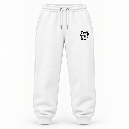 White BTY Sweatpants